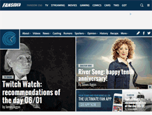 Tablet Screenshot of doctorwhowatch.com